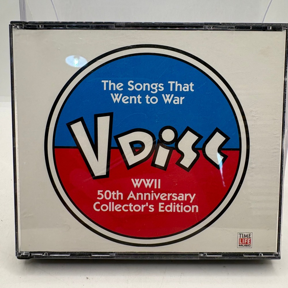 V-Disc The Songs That Went To War WWII 50th Anniversary 2 CD Time Life OPCD-4538
